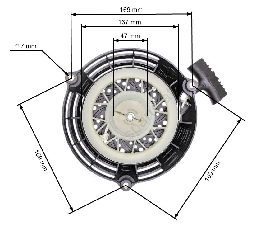 Demaror masina de tuns gazon T 375 OEM