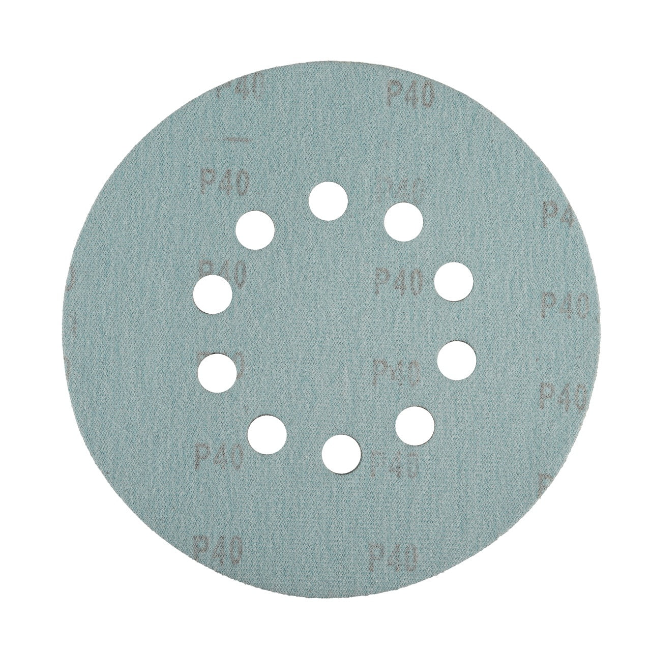 Disc abraziv pentru slefuitor cu excentric KB225.40 PROCRAFT (Set 10 buc) Diametru: 225 mm Granulatie: P40