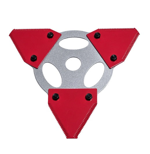 Disc motocoasa cu 3 cutite (zimtate)