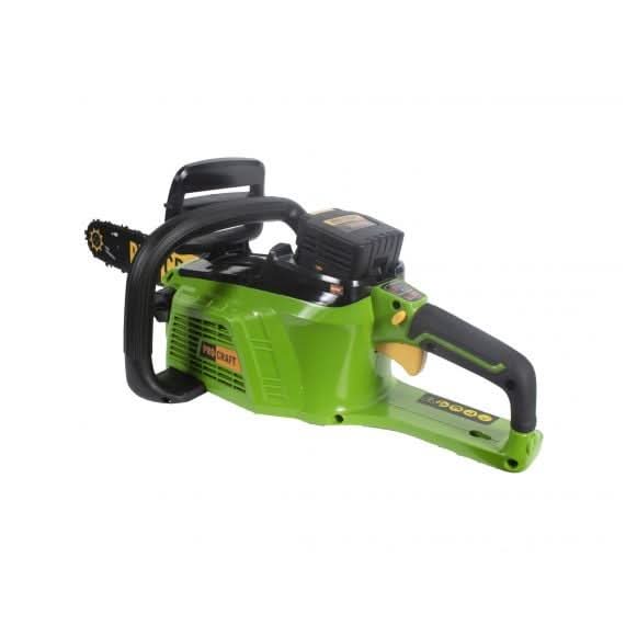 Drujba pe acumulator Procraft PKA40LI, 2600W, 40V, 4Ah, lama 365mm, ungere automata