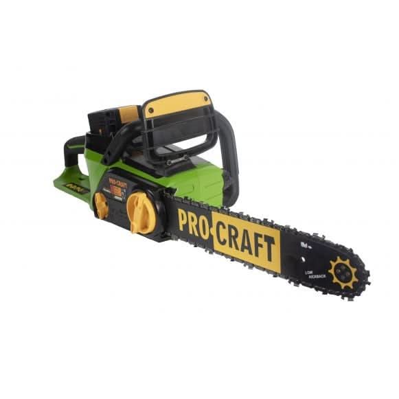 Drujba pe acumulator Procraft PKA40LI, 2600W, 40V, 4Ah, lama 365mm, ungere automata