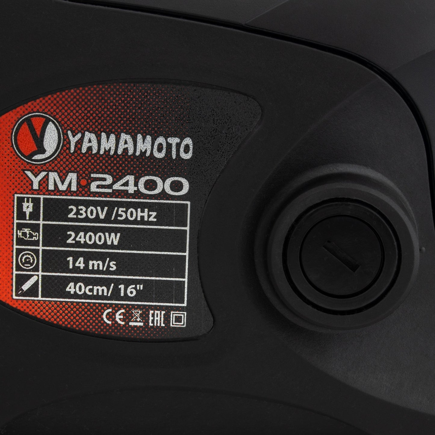 Drujba electrica Yamamoto YM2400, 2400W, lama 40.64cm