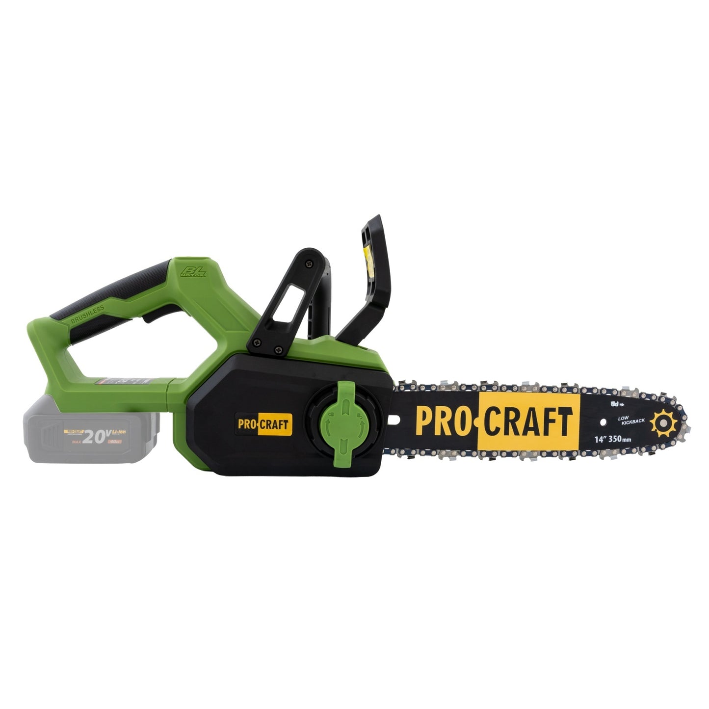 Drujba acumulator ProCraft PKA60, 20V, Brushless, sina 30cm (FARA ACUMULATOR)