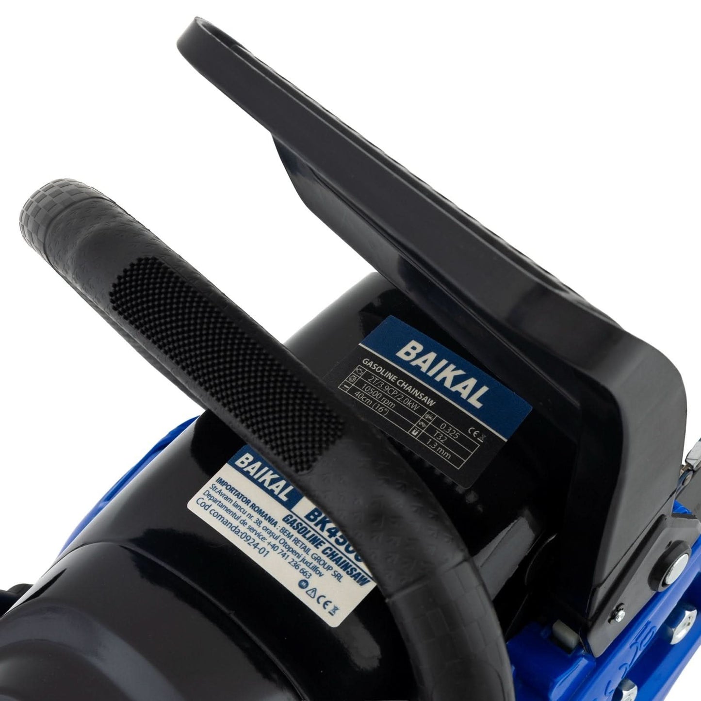 Drujba pe benzina Baikal BK-4500, 3.9 CP, 10500 RPM, lama 40 cm, motor 2T