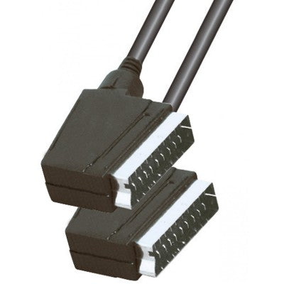Cablu video, mufă SCART 21 poli - mufă SCART 21 poli, stereo, 1,5 m, VC 3D