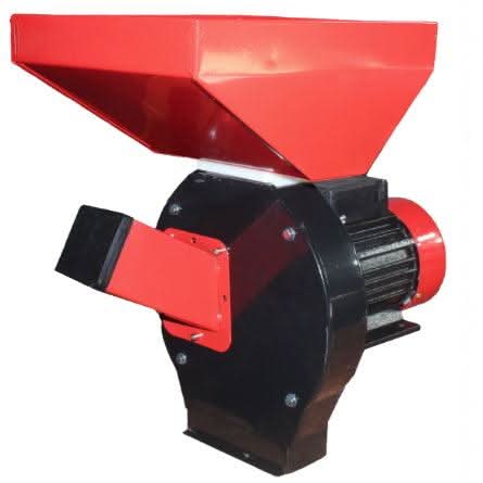 Moara electrica ELEFANT EM-1.1E, 3900 W, taiere cu cutite, 3000 rpm, 340 kg/h, 4 site, rosie - ZEP.RO - Ți-e la îndemână!