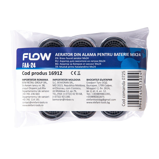 Aerator Alama Baterie Flow FAA-24, M24, accesoriu instalatii sanitare
