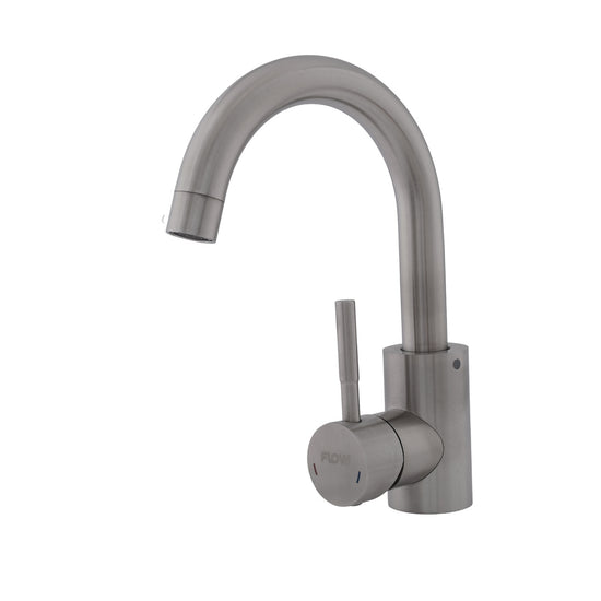 Baterie lavoar VITAL FLOW FB-01 C, Crom mat, pipa 360°