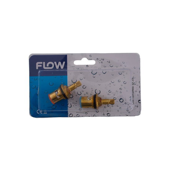 Set 2 Cartuse Ceramice Baterie Flow FCA 72, apa rece si calda