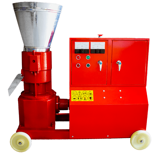 Granulator pentru furaje KL-200S, 7.5kW, 1500 rpm, 380V, cu motor si 3 matrite, Tehno MS #519 - ZEP.RO - Ți-e la îndemână!