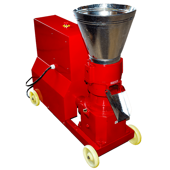 Granulator pentru furaje KL-200S, 7.5kW, 1500 rpm, 380V, cu motor si 3 matrite, Tehno MS #519 - ZEP.RO - Ți-e la îndemână!