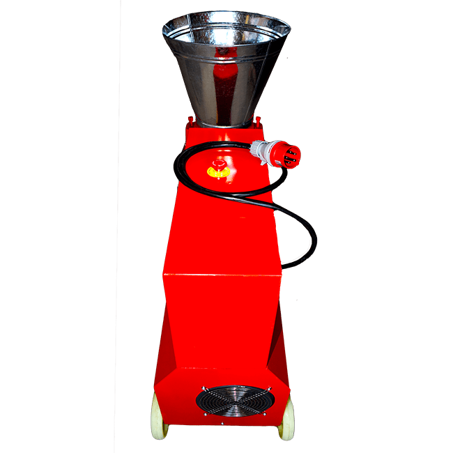 Granulator pentru furaje KL-200S, 7.5kW, 1500 rpm, 380V, cu motor si 3 matrite, Tehno MS #519 - ZEP.RO - Ți-e la îndemână!