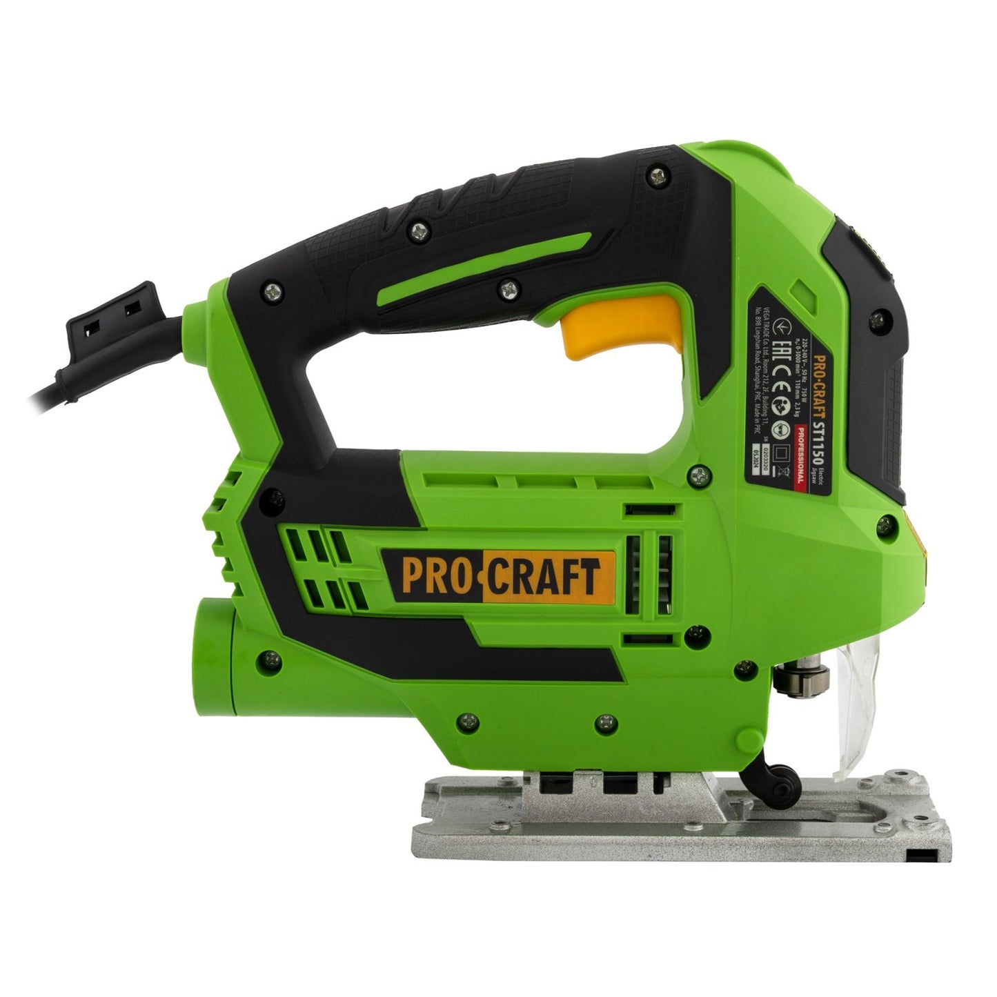Fierastrau pendular Procraft ST1150, 1150W, 3000 rpm, laser, adancime taiere 80 mm, unghi 0-45°