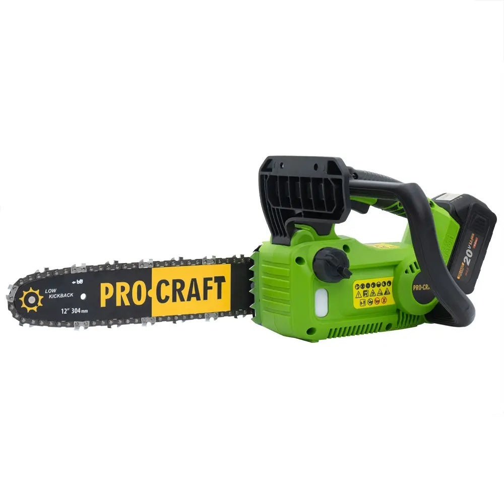 Drujba acumulator ProCraft PKA42Li, 20V, Brushless, lama 30cm/ fara acumulator si incarcator