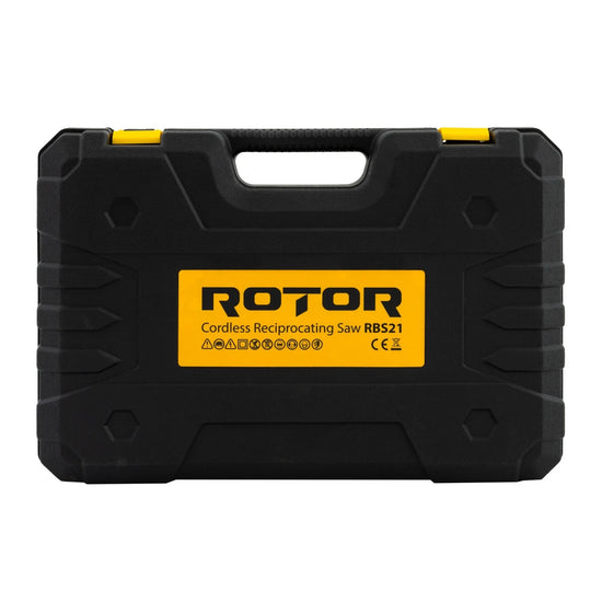 Fierastrau tip sabie cu acumulator ROTOR RBS21, 21V/3Ah, 750W, 2900 rpm, motor brushless, lame incluse