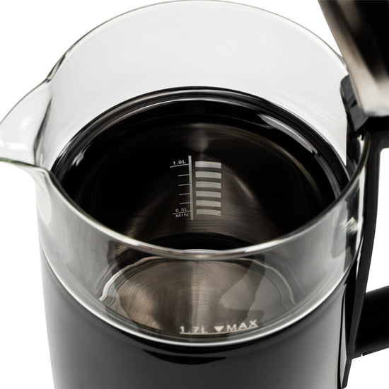Fierbator Electric Bohm BHB8717D, 2200W, 1.7L, borosilicat transparent, digital - detaliu 8