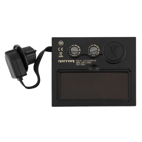 Filtru sudura PROFESIONAL ROTOR Model 1 auto-intunecat 110x90