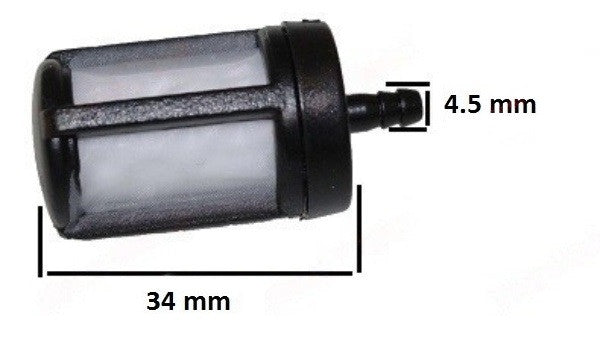 Filtru pentru drujba benzina compatibil Stihl (capacitati mari) - vedere 2