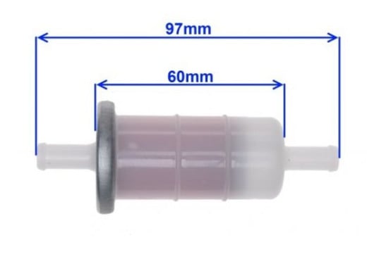 Filtru benzina moto (10 mm) 10 mm - vedere 3