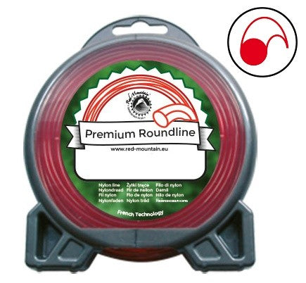Fir pentru motocoasa 12.2m Ø 2 (rotund) Red Mountain 12 / 2m / 2