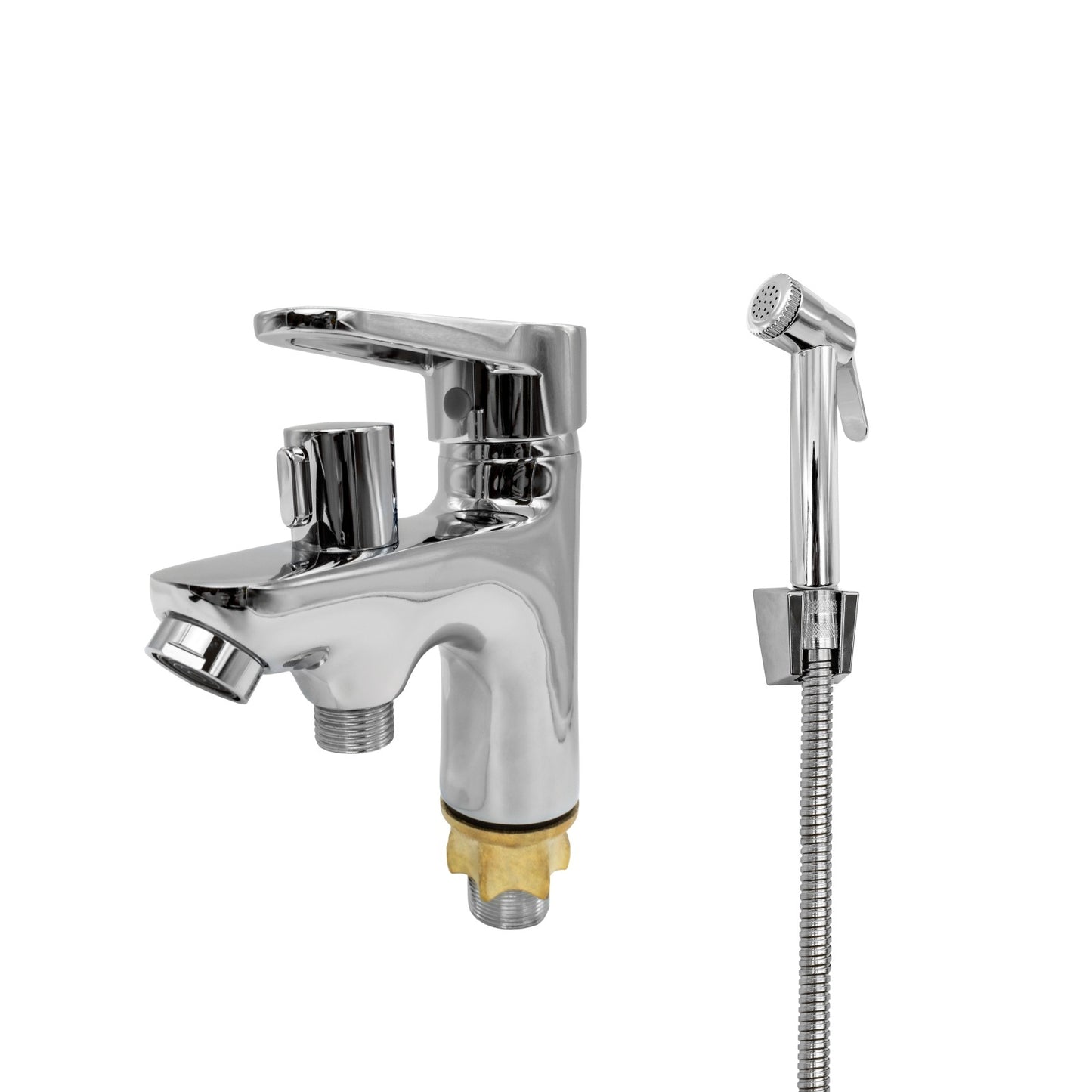 Baterie lavoar FLOW 069-401ZC, cap bideu, cartus ceramic