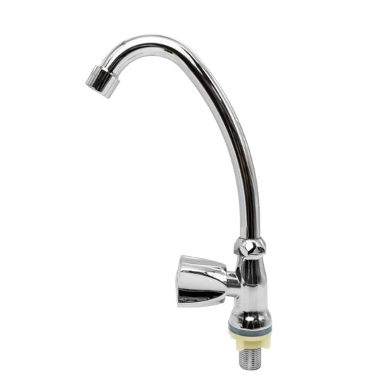 Baterie lavoar FLOW 370-632ZC, Crom, pipa rotire 360°