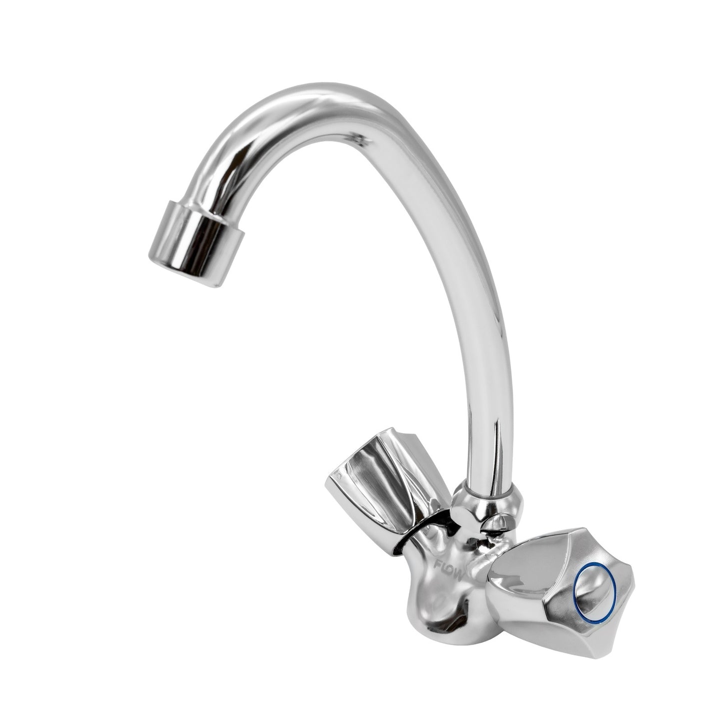 Baterie lavoar FLOW 374-623ZC, Crom, pipa rotire 360°