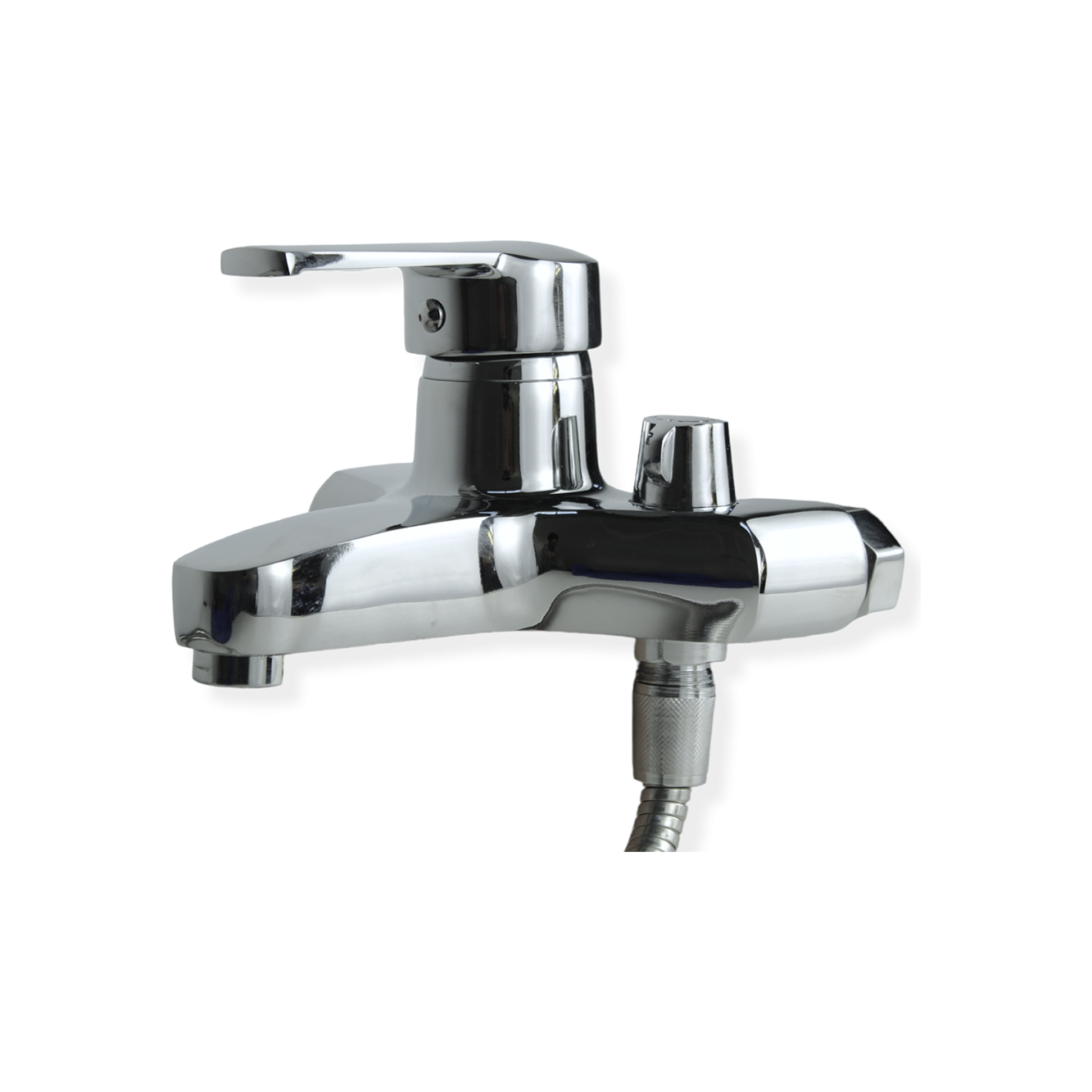 Baterie Cadă FLEKO FZBC-203, Monocomandă, Cartuș Ceramic 40mm, Racorduri Incluse