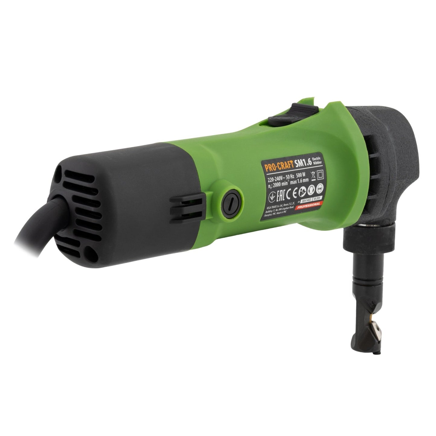 Foarfeca electrica de taiat tabla Procraft, 500W, 2000 rpm, grosime taiere 1.6 mm