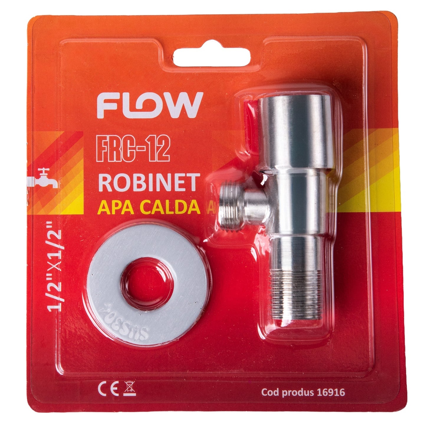 FRC-12 Robinet apa calda 1/2" x 1/2", FLOW - imagine produs