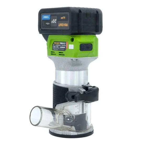 Freza Lemn PROFESIONALA ProCraft POB24, 20V, Brushless, 4Ah, 35000 RPM