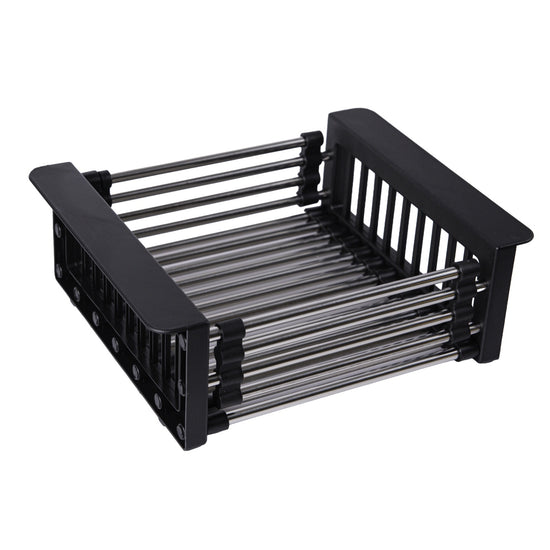 Scurgator Extensibil Flow FSE-26B, 26-41.5cm, negru, pentru chiuveta