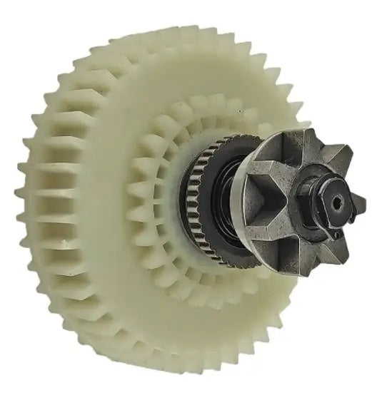 Fulie pornire completa drujba electrica Budget (cu arc, rulmenti si pinion)