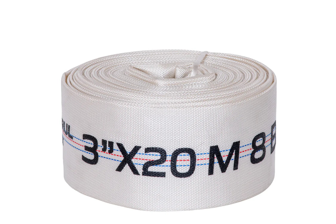 Furtun pompieri PROFESIONAL PVC panzat tip B, 3 inch (75 mm), 20 m, 8 bar