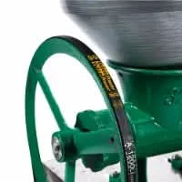 Masina de tocat carne electrica cu masuta, fonta, motor 750W, 1.4 kg/min, palnie 28 cm