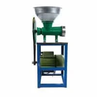 Masina de tocat carne electrica cu masuta, fonta, motor 750W, 1.4 kg/min, palnie 28 cm