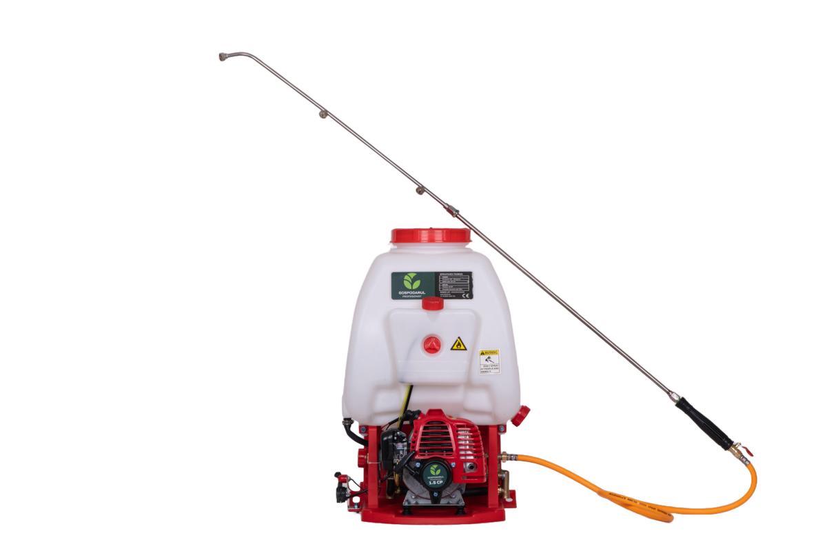 Atomizor PROFESIONAL Gospodarul Profesionist GP-767, 1.5 CP, motor 2T, rezervor 20L, raza stropire 12 m