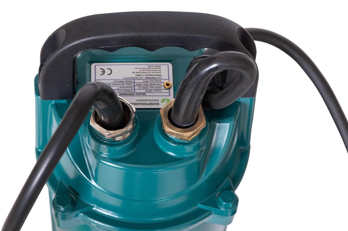 Pompa submersibila PROFESIONALA pentru apa curata Gospodarul Profesionist QDX-20-F, 550W, 3000 l/h