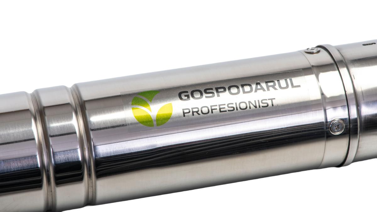 Pompa submersibila PROFESIONALA pentru apa curata Gospodarul Profesionist 4QGD-1500-F, cu snec si flotor, 1500W, 3900 l/h