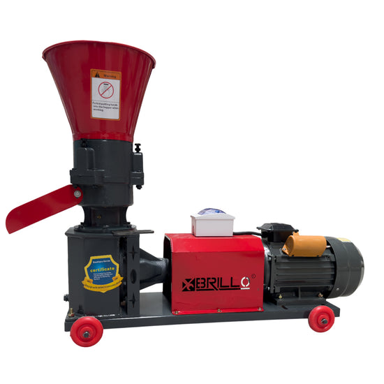 Granulator furaje Brillo 160L, 4kW, 1500 rpm, 140 kg/h, matrita 4 mm inclusa