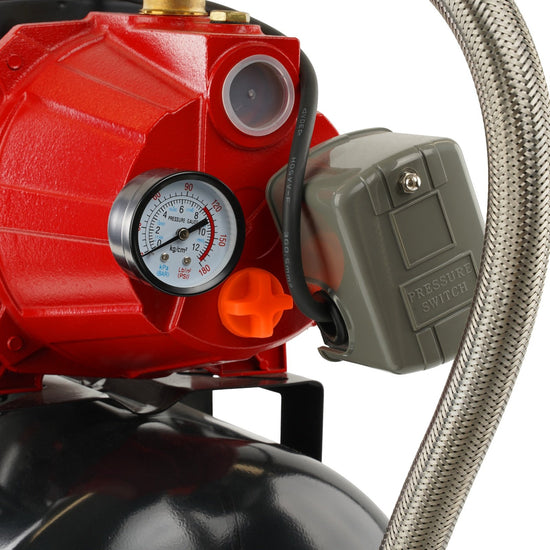 Hidrofor Elefant AUTOJS80 550W, debit 35L/min, 42m refulare, aspiratie 8m, 2.8 bari, inox, 2850rpm