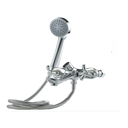 Baterie cada Hi-Non N023-525, dubla comanda, cartus ceramic 40 mm, racorduri incluse - ZEP.RO - Ți-e la îndemână!