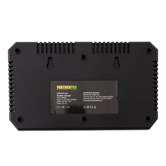 Incarcator dublu PARTNERPRO PP2A2, 20V, 2A