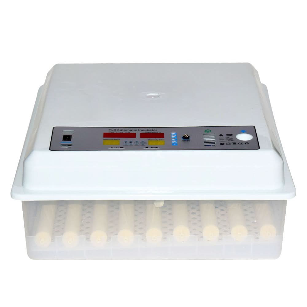 Incubator automat ZEP MS-64, 64 oua, 12V/220V, intoarcere automata, afisaj digital