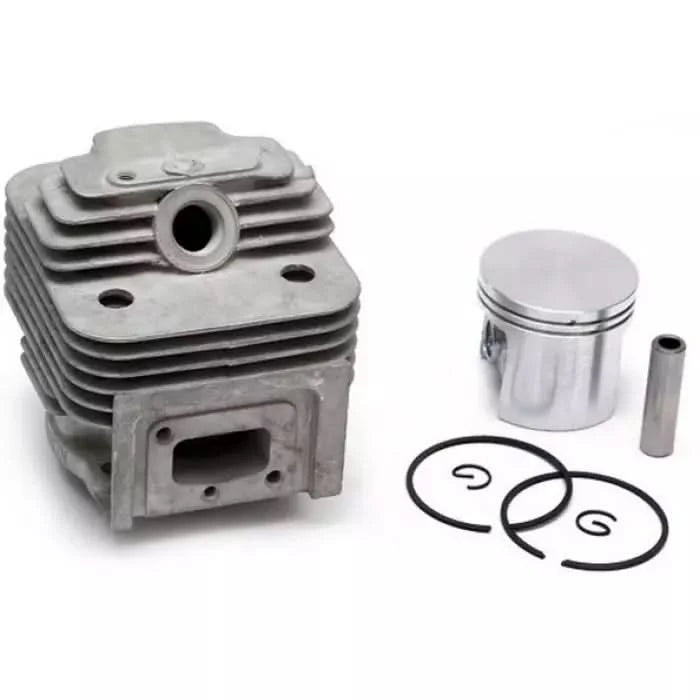 Set motor complet 40mm pentru motocositoare – cilindru, piston, segmenti, garnitura, rulment, bolt, sigurante