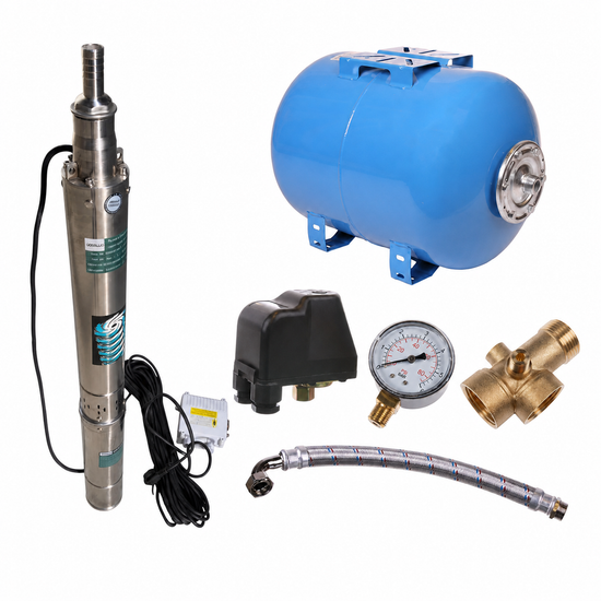 Kit hidrofor complet Brillo cu toate cele sase produse incluse