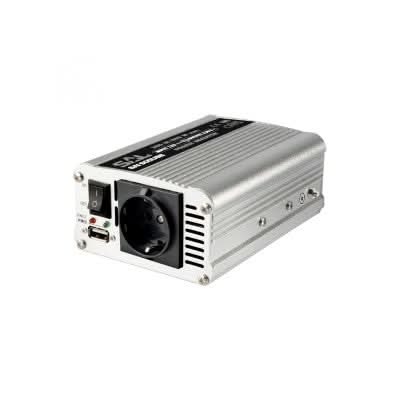 Invertor tensiune auto 12V la 230V, 300W continuu / 600W maxim, cu USB, model SAI 600USB