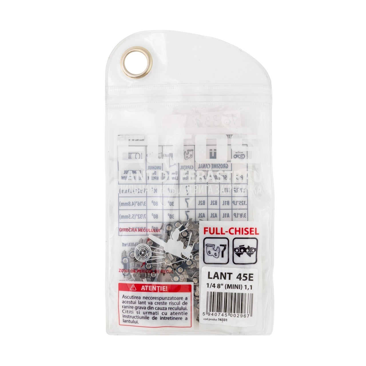Lant pentru drujba 1/4 8" (MINI) 1,1 45E ELTOS
