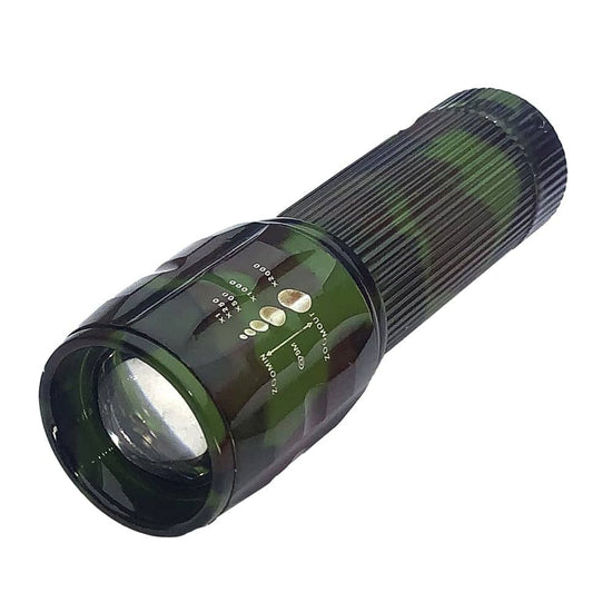 Lanterna LED Aluminiu cu Zoom Vargo VL669, pentru uz extern si profesional