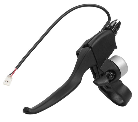 Maneta frana bicicleta electrica cu sonerie, ghidon 22 mm